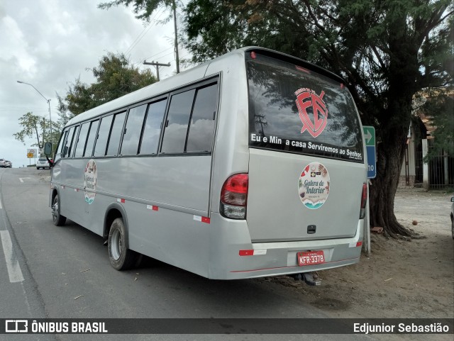 Ônibus Particulares 3378 na cidade de Nazaré da Mata, Pernambuco, Brasil, por Edjunior Sebastião. ID da foto: 8890316.