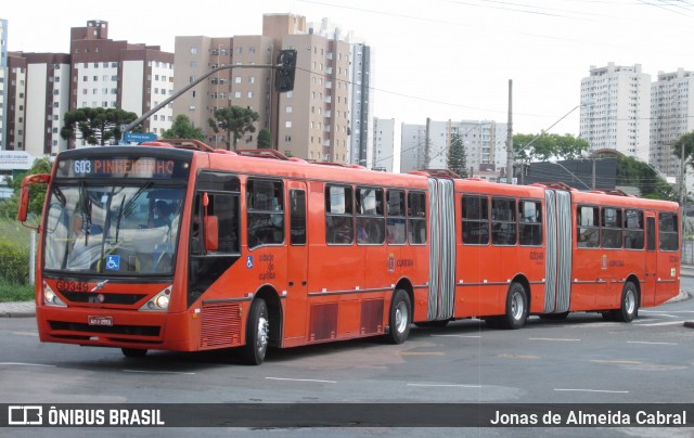 Viação Cidade Sorriso GD349 na cidade de Curitiba, Paraná, Brasil, por Jonas de Almeida Cabral. ID da foto: 8889142.