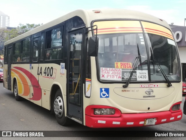 La 400 118 na cidade de Merced, San José, San José, Costa Rica, por Daniel Brenes. ID da foto: 8889090.