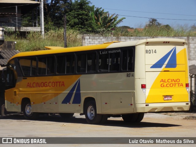 Empresa Alcino G. Cotta R014 na cidade de Matozinhos, Minas Gerais, Brasil, por Luiz Otavio Matheus da Silva. ID da foto: 8889697.