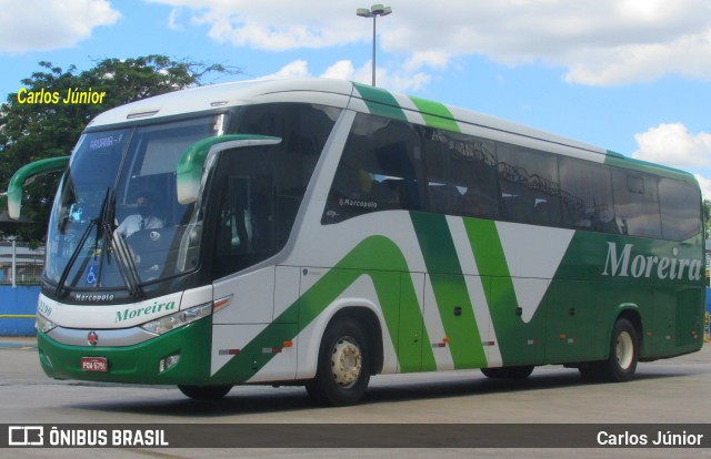 Empresa de Transportes e Turismo Moreira 2290 na cidade de Goiânia, Goiás, Brasil, por Carlos Júnior. ID da foto: 8890676.