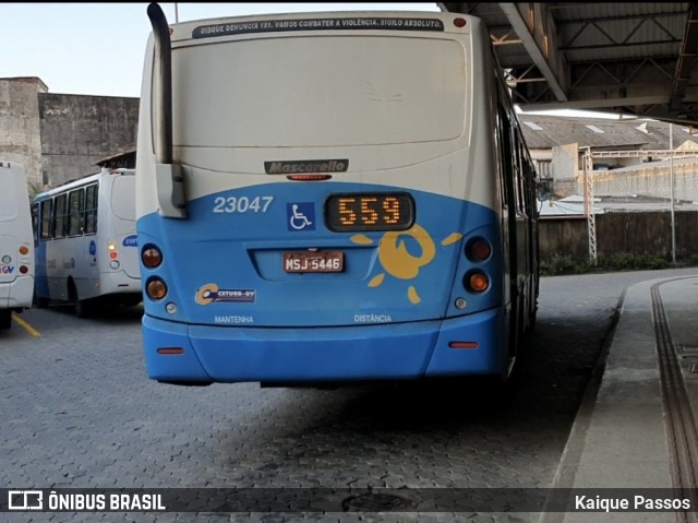 Viação Grande Vitória 23047 na cidade de Vila Velha, Espírito Santo, Brasil, por Kaique Passos. ID da foto: 8890202.