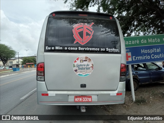 Ônibus Particulares 3378 na cidade de Nazaré da Mata, Pernambuco, Brasil, por Edjunior Sebastião. Número da foto: #8890307.
