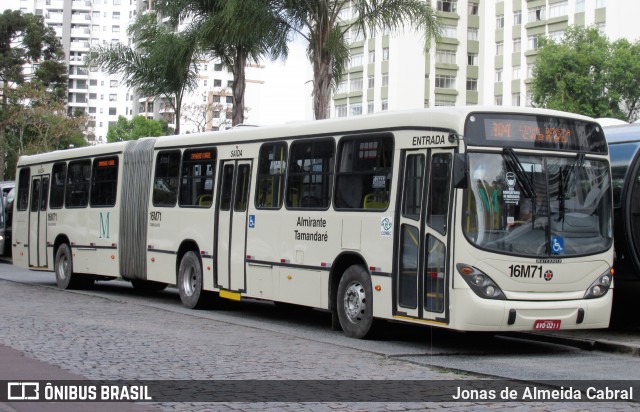 Viação Tamandaré 16M71 na cidade de Curitiba, Paraná, Brasil, por Jonas de Almeida Cabral. Número da foto: #8889145.