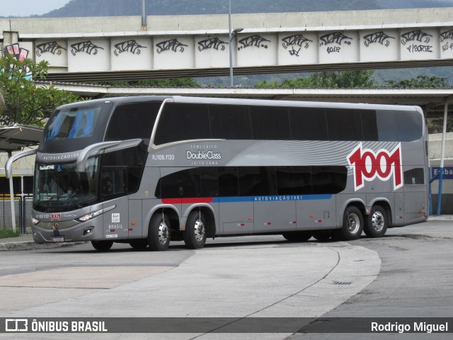 Auto Viação 1001 RJ 108.1130 na cidade de Rio de Janeiro, Rio de Janeiro, Brasil, por Rodrigo Miguel. Número da foto: #8891545.