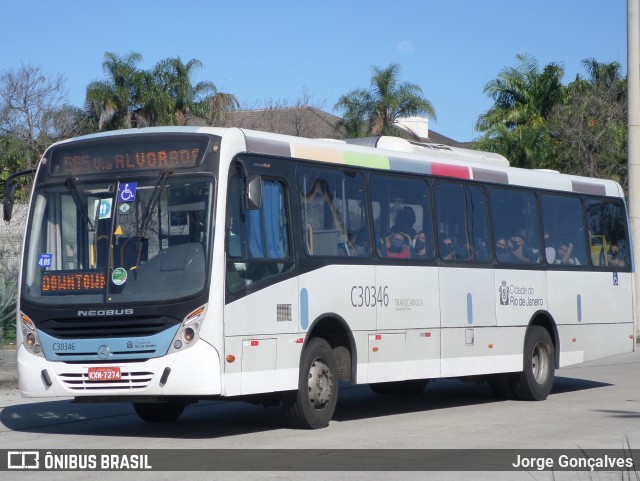 Transportes Futuro C30346 na cidade de Rio de Janeiro, Rio de Janeiro, Brasil, por Jorge Gonçalves. ID da foto: 8889087.