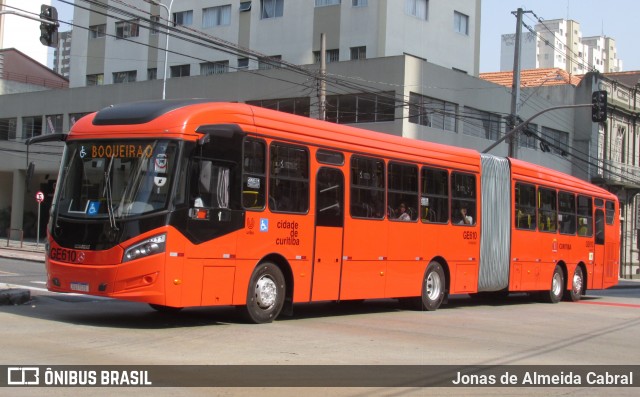 Viação Cidade Sorriso GE610 na cidade de Curitiba, Paraná, Brasil, por Jonas de Almeida Cabral. ID da foto: 8889092.