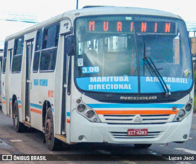 MF Transportes MF-012 na cidade de Ananindeua, Pará, Brasil, por Lucas Jacó. ID da foto: 8889509.