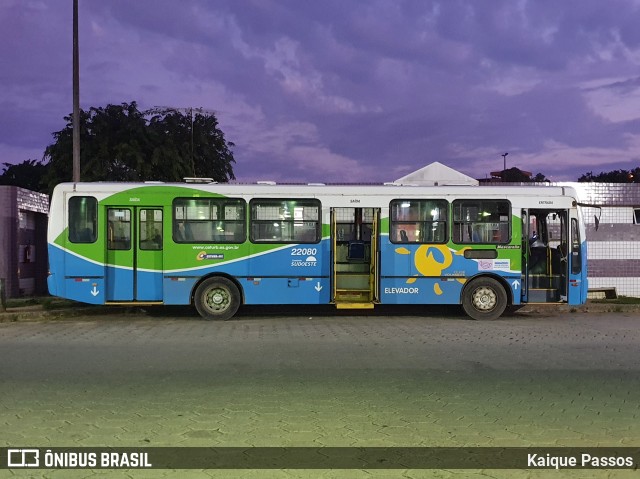 Nova Transporte 22080 na cidade de Cariacica, Espírito Santo, Brasil, por Kaique Passos. Número da foto: #8890239.