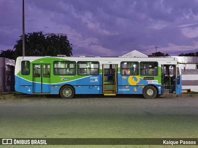 Nova Transporte 22080 na cidade de Cariacica, Espírito Santo, Brasil, por Kaique Passos. ID da foto: 8890239.