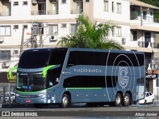 Viação Garcia 8663 na cidade de Balneário Camboriú, Santa Catarina, Brasil, por Altair Júnior. ID da foto: 8891152.