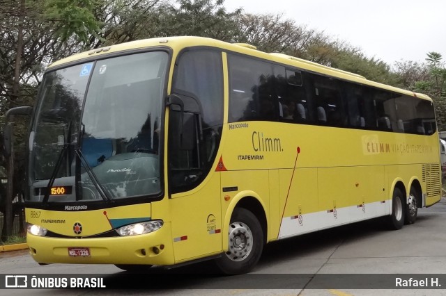 Viação Itapemirim 8867 na cidade de São Paulo, São Paulo, Brasil, por Rafael H.. Número da foto: #8955687.
