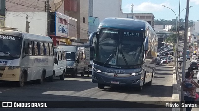 Viação Cidade Sol 8720 na cidade de Vitória da Conquista, Bahia, Brasil, por Flávio  Santos. ID da foto: 8953761.