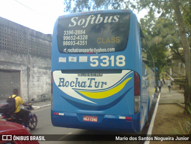Rocha Tur 5318 na cidade de Simões Filho, Bahia, Brasil, por Mario dos Santos Nogueira Junior. Número da foto: #8954777.