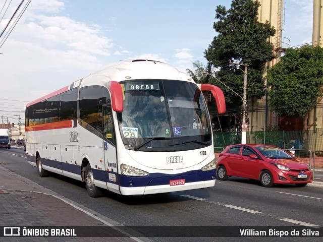 Breda Transportes e Serviços 1708 na cidade de São Paulo, São Paulo, Brasil, por William Bispo da Silva. Número da foto: #8955248.