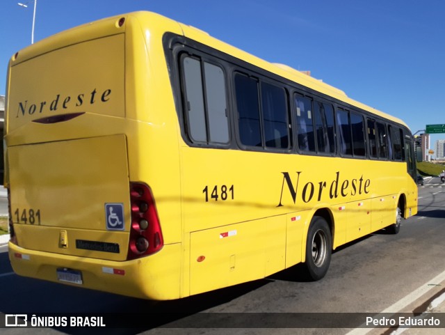 Viação Nordeste 1481 na cidade de Natal, Rio Grande do Norte, Brasil, por Pedro Eduardo. Número da foto: #8953821.