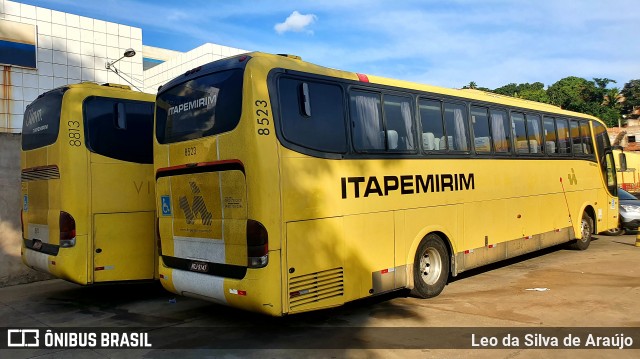 Viação Itapemirim 8523 na cidade de Governador Valadares, Minas Gerais, Brasil, por Leo da Silva de Araújo. Número da foto: #8953978.