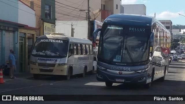 Viação Cidade Sol 8720 na cidade de Vitória da Conquista, Bahia, Brasil, por Flávio  Santos. Número da foto: #8953762.