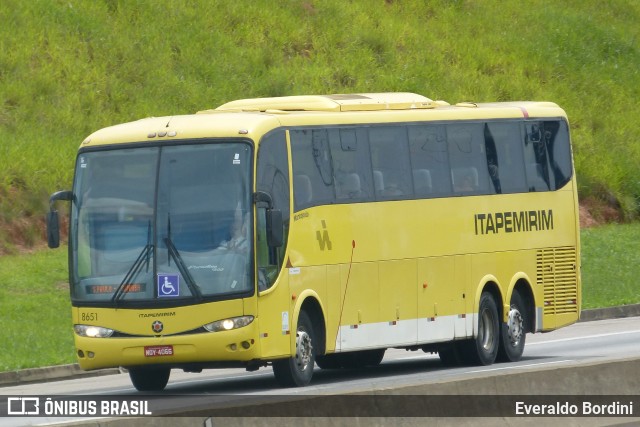 Viação Itapemirim 8651 na cidade de São José dos Campos, São Paulo, Brasil, por Everaldo Bordini. ID da foto: 8954486.