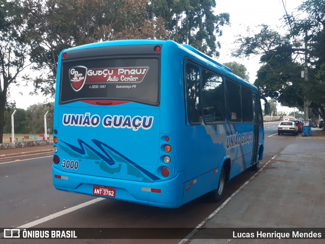 União Guaçu Transportes 3000 na cidade de Cascavel, Paraná, Brasil, por Lucas Henrique Mendes. Número da foto: #8953872.