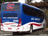 Viação São Cristóvão 2590 na cidade de Divinópolis, Minas Gerais, Brasil, por Pedro Henrique. Número da foto: #:id.