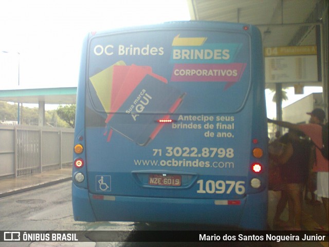 Concessionária Salvador Norte - CSN Transportes 10976 na cidade de Salvador, Bahia, Brasil, por Mario dos Santos Nogueira Junior. ID da foto: 8981886.