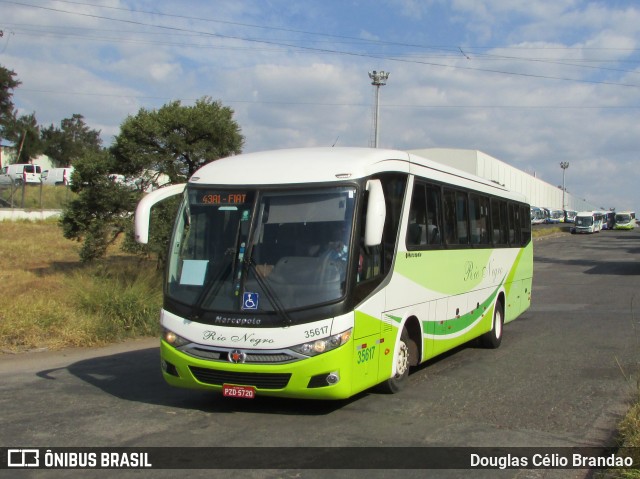Rio Negro Fretamento e Turismo 35617 na cidade de Betim, Minas Gerais, Brasil, por Douglas Célio Brandao. Número da foto: #8980678.