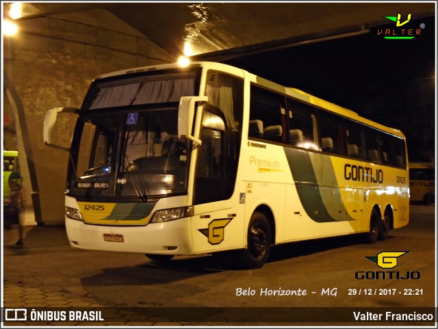 Empresa Gontijo de Transportes 12425 na cidade de Belo Horizonte, Minas Gerais, Brasil, por Valter Francisco. ID da foto: 8981893.