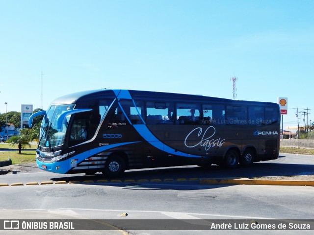 Empresa de Ônibus Nossa Senhora da Penha 53005 na cidade de Resende, Rio de Janeiro, Brasil, por André Luiz Gomes de Souza. ID da foto: 8981972.