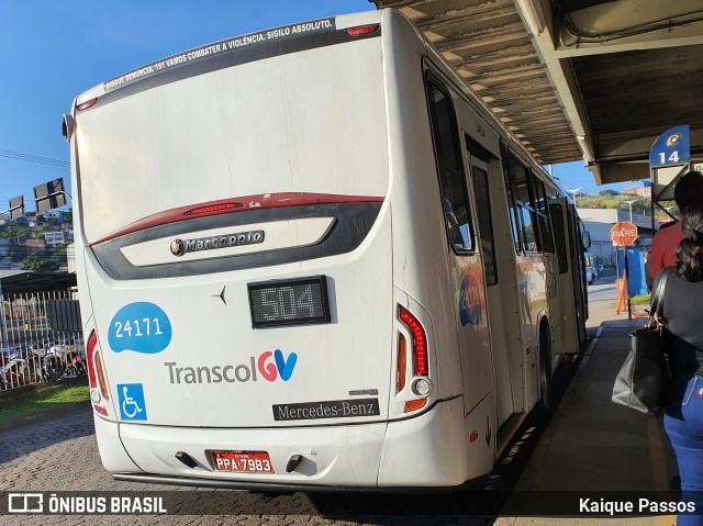 Unimar Transportes 24171 na cidade de Cariacica, Espírito Santo, Brasil, por Kaique Passos. ID da foto: 8981945.