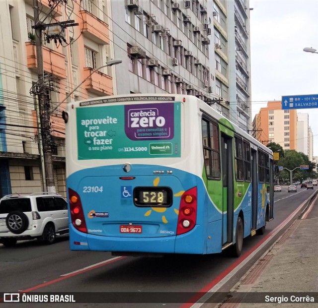 Viação Grande Vitória 23104 na cidade de Vitória, Espírito Santo, Brasil, por Sergio Corrêa. ID da foto: 8980644.