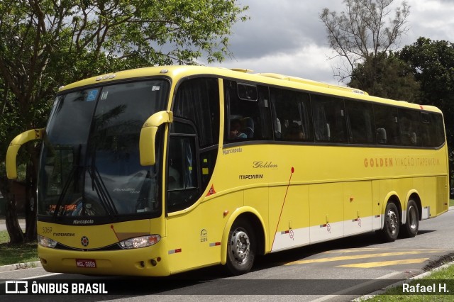 Viação Itapemirim 5069 na cidade de Babaçulândia, Tocantins, Brasil, por Rafael H.. ID da foto: 8984409.