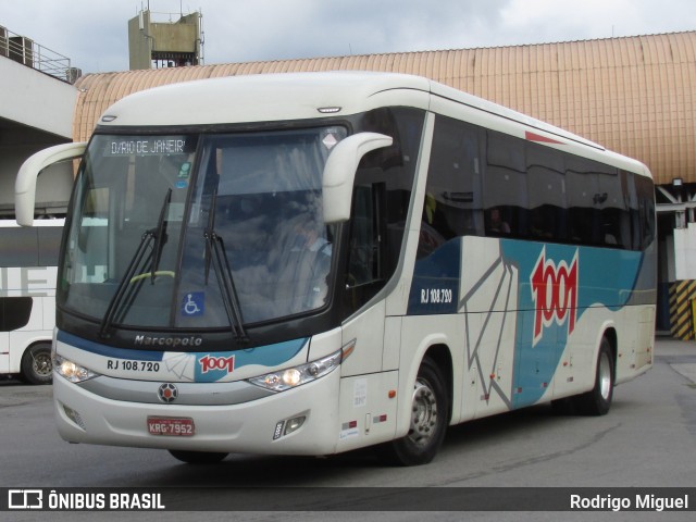 Auto Viação 1001 RJ 108.720 na cidade de Rio de Janeiro, Rio de Janeiro, Brasil, por Rodrigo Miguel. Número da foto: #8984689.
