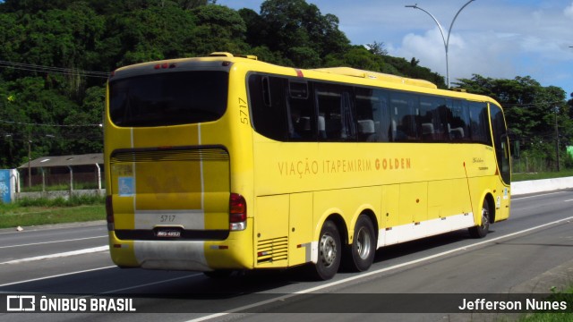 Viação Itapemirim 5717 na cidade de Recife, Pernambuco, Brasil, por Jefferson Nunes. ID da foto: 8983683.