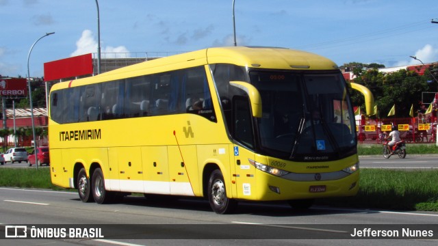 Viação Itapemirim 60069 na cidade de Recife, Pernambuco, Brasil, por Jefferson Nunes. ID da foto: 8983690.