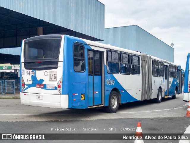 VB Transportes e Turismo 1489 na cidade de Campinas, São Paulo, Brasil, por Henrique Alves de Paula Silva. Número da foto: #8982516.