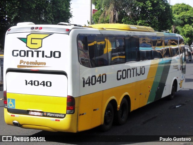 Empresa Gontijo de Transportes 14040 na cidade de Uberaba, Minas Gerais, Brasil, por Paulo Gustavo. ID da foto: 8983224.