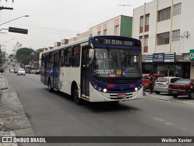 BR7 Mobilidade 1547 na cidade de São Bernardo do Campo, São Paulo, Brasil, por Welton Xavier. ID da foto: 8983601.