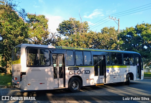 Expresso Glória 2102 na cidade de Valença, Rio de Janeiro, Brasil, por Luiz Fabio Silva. ID da foto: 8982519.