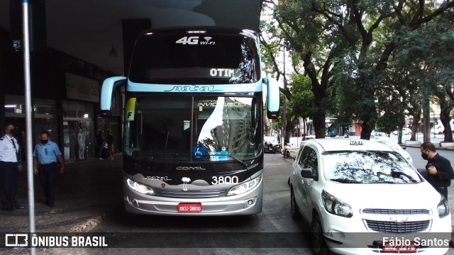 Transportadora Turística Natal 3800 na cidade de Belo Horizonte, Minas Gerais, Brasil, por Fábio Santos. ID da foto: 8985226.