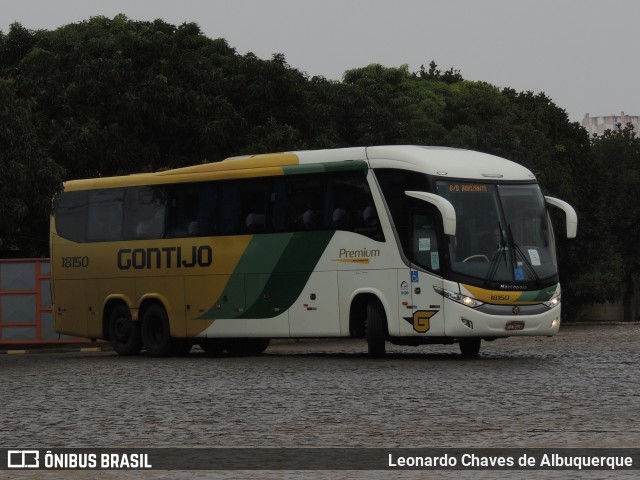 Empresa Gontijo de Transportes 18150 na cidade de Vitória da Conquista, Bahia, Brasil, por Leonardo Chaves de Albuquerque. ID da foto: 8985928.