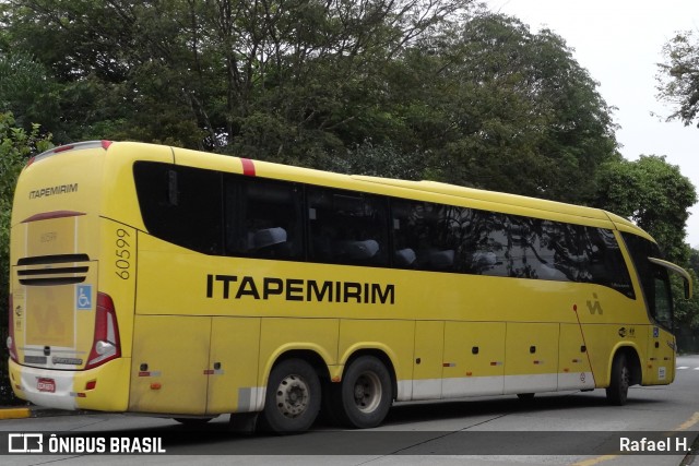 Viação Itapemirim 60599 na cidade de São Paulo, São Paulo, Brasil, por Rafael H.. ID da foto: 8987091.