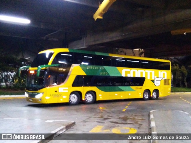 Empresa Gontijo de Transportes 25010 na cidade de São Paulo, São Paulo, Brasil, por André Luiz Gomes de Souza. ID da foto: 8987077.