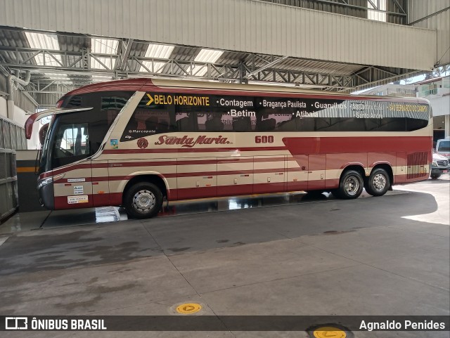 Santa Maria Fretamento e Turismo > Transportes Santa Maria(SP) 600 na cidade de São Bernardo do Campo, São Paulo, Brasil, por Agnaldo Penides. Número da foto: #8985252.