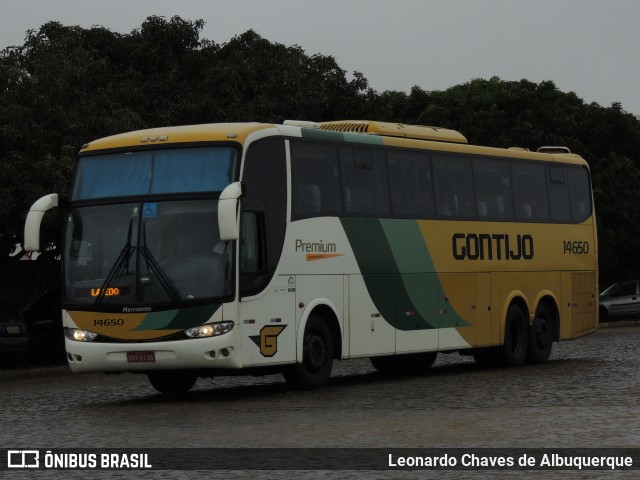 Empresa Gontijo de Transportes 14650 na cidade de Vitória da Conquista, Bahia, Brasil, por Leonardo Chaves de Albuquerque. ID da foto: 8985920.