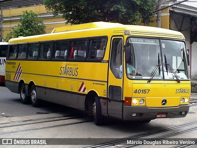 Viação Itapemirim 40157 na cidade de Rio de Janeiro, Rio de Janeiro, Brasil, por Márcio Douglas Ribeiro Venino. ID da foto: 8986563.