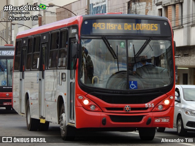 TUSMIL - Transporte Urbano São Miguel 555 na cidade de Juiz de Fora, Minas Gerais, Brasil, por Alexandre Tilli. Número da foto: #8986129.