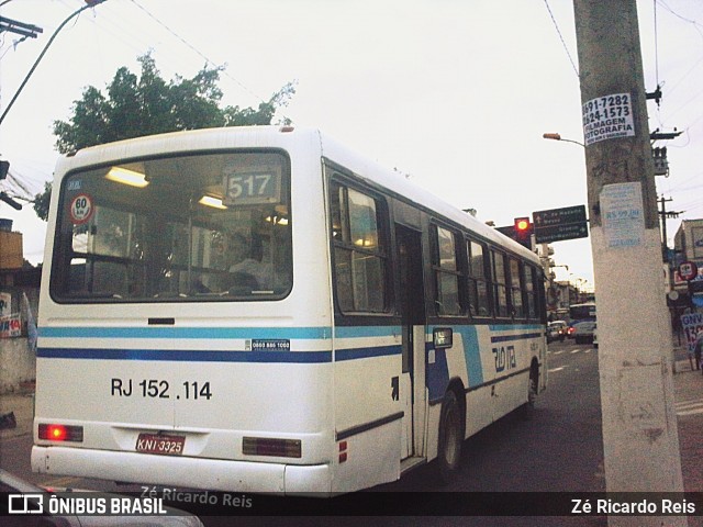 Rio Ita RJ 152.114 na cidade de São Gonçalo, Rio de Janeiro, Brasil, por Zé Ricardo Reis. ID da foto: 8986337.