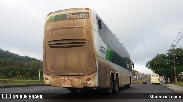 Planalto Transportes 2505 na cidade de Santa Maria, Rio Grande do Sul, Brasil, por Mauricio Lopes. Número da foto: #8986039.