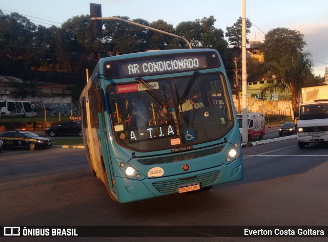 Nova Transporte 22300 na cidade de Cariacica, Espírito Santo, Brasil, por Everton Costa Goltara. Número da foto: #8985567.